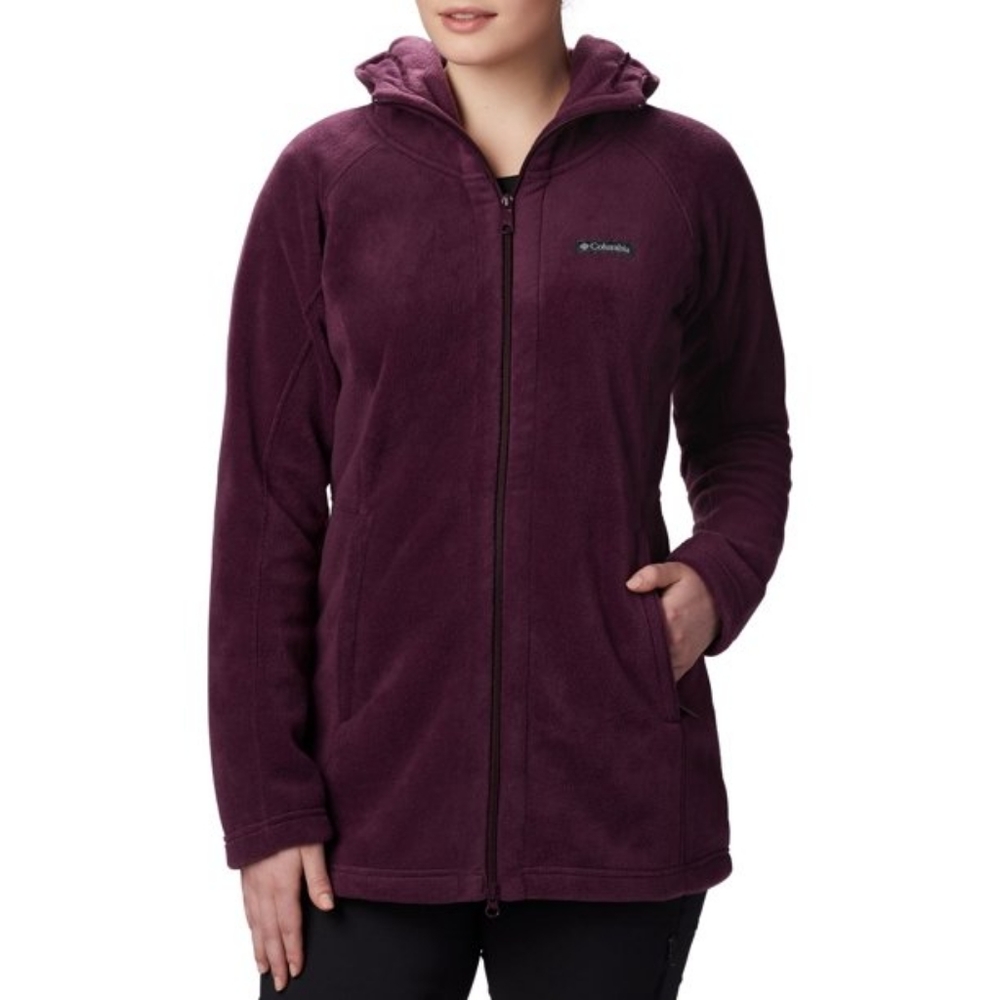 Columbia Women's Benton Springs II  Long Hoodie, Purple, size medium